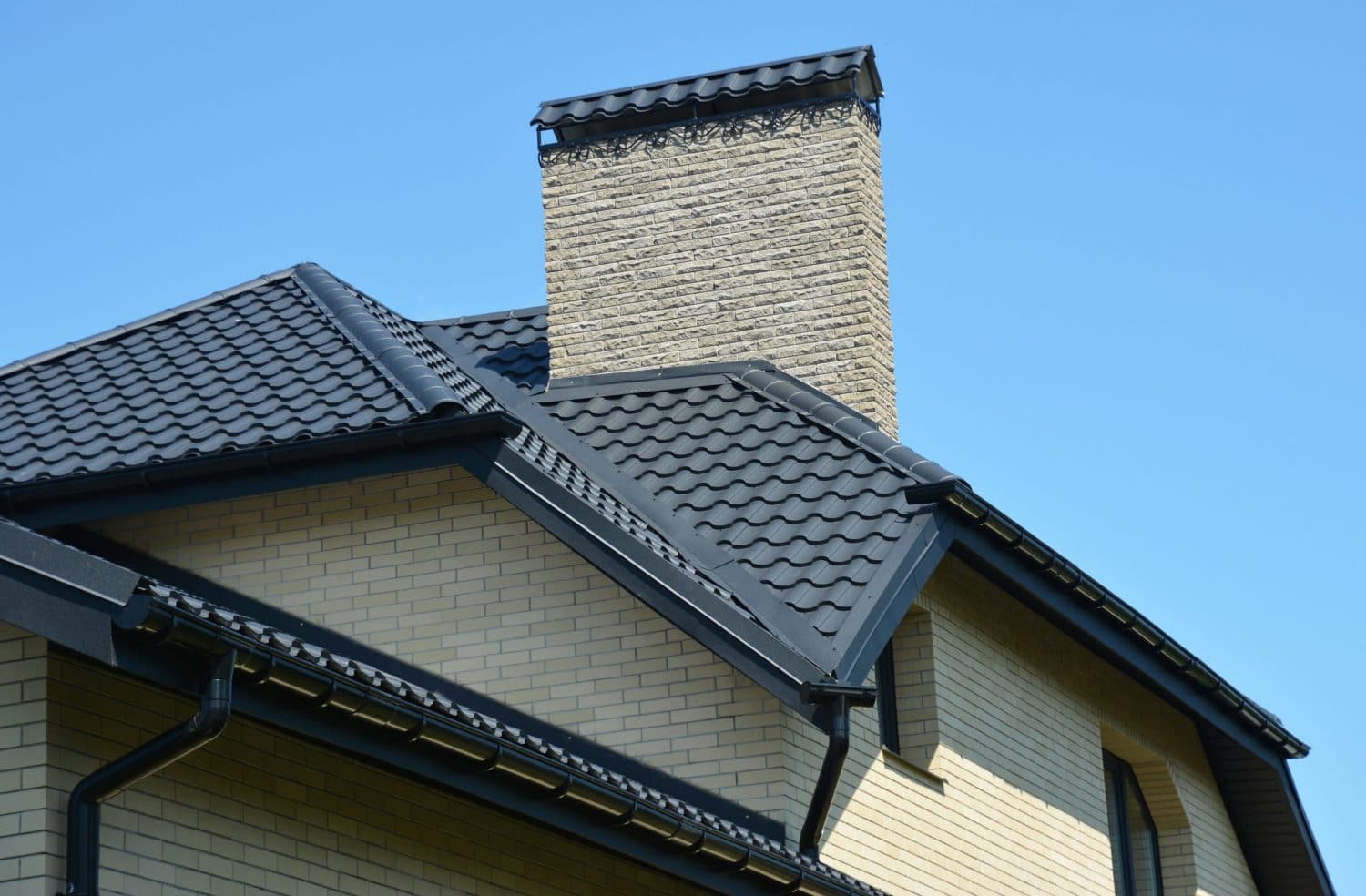 gutter system installation project