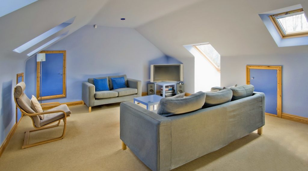 loft conversion - lounge room